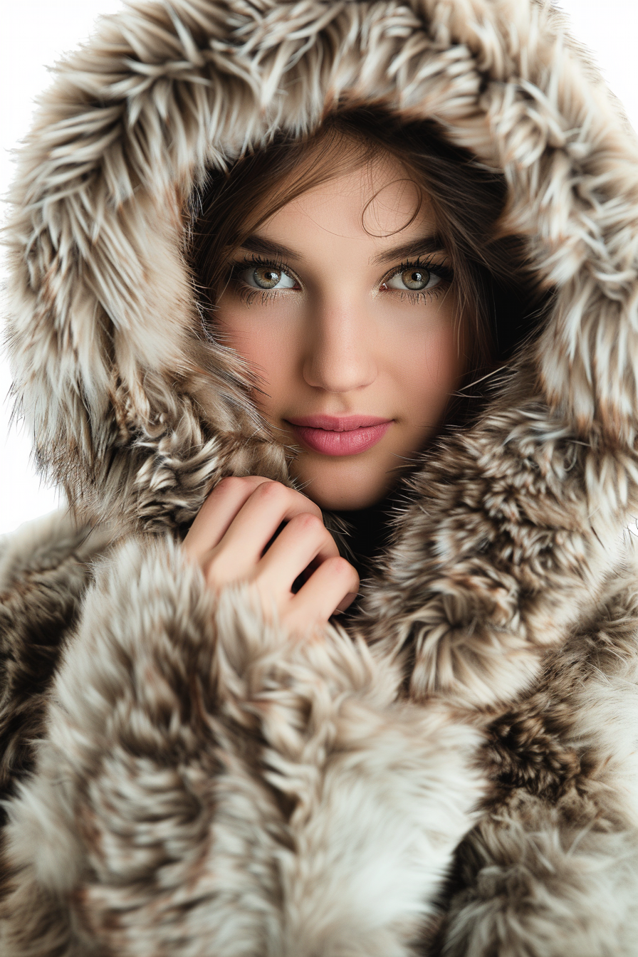 Wolf Fur Coat